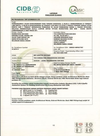 MANDARINA SDN BHD (WP 19 AM0015 C (P)-1